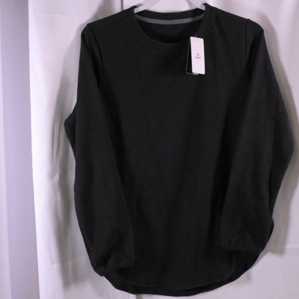 NWT Baleaf Black Fleece Long‎ Sleeve Pullover Sweater Women's Small